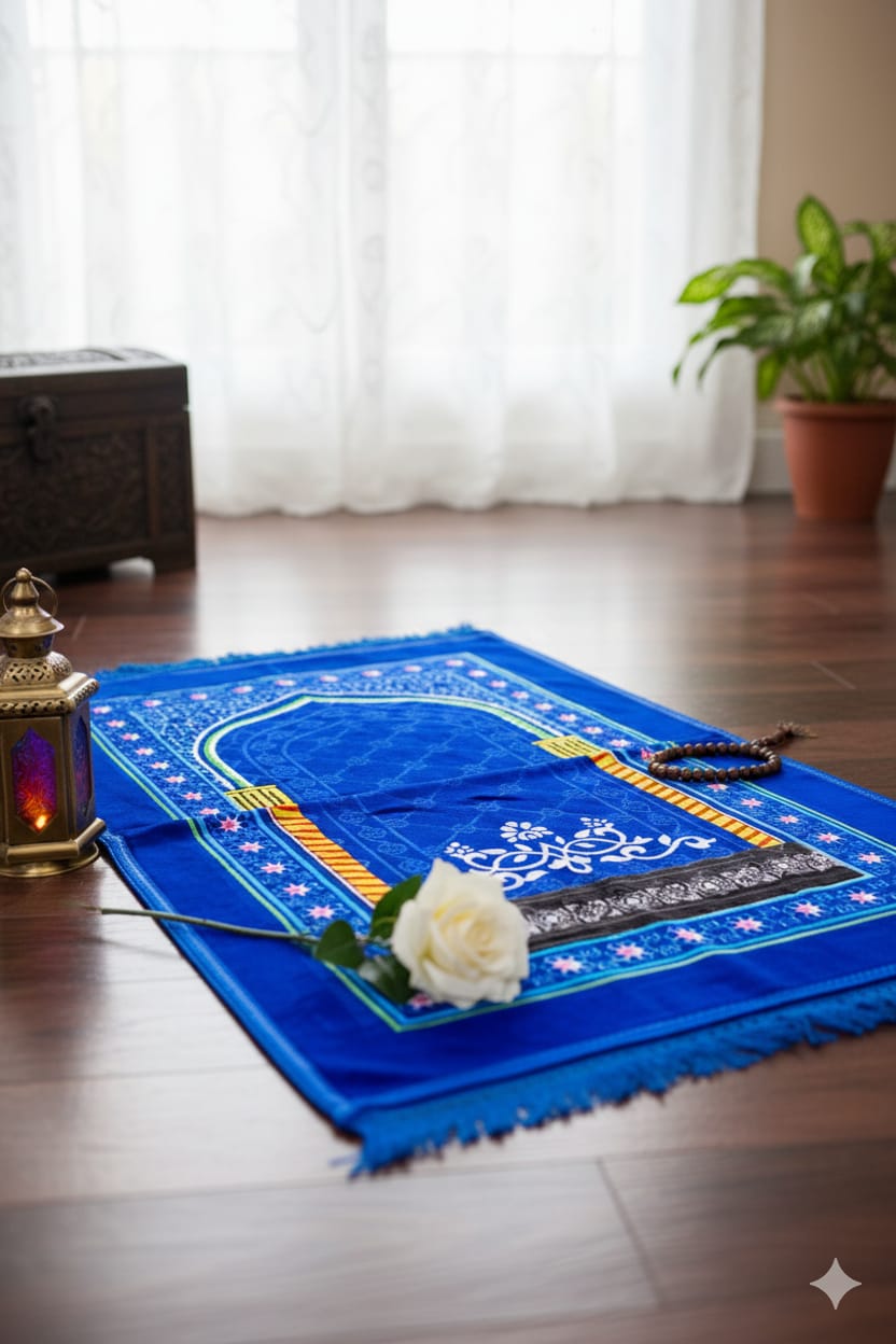 Soft China জায়নামাজ ৮০/১২০ সাইজ